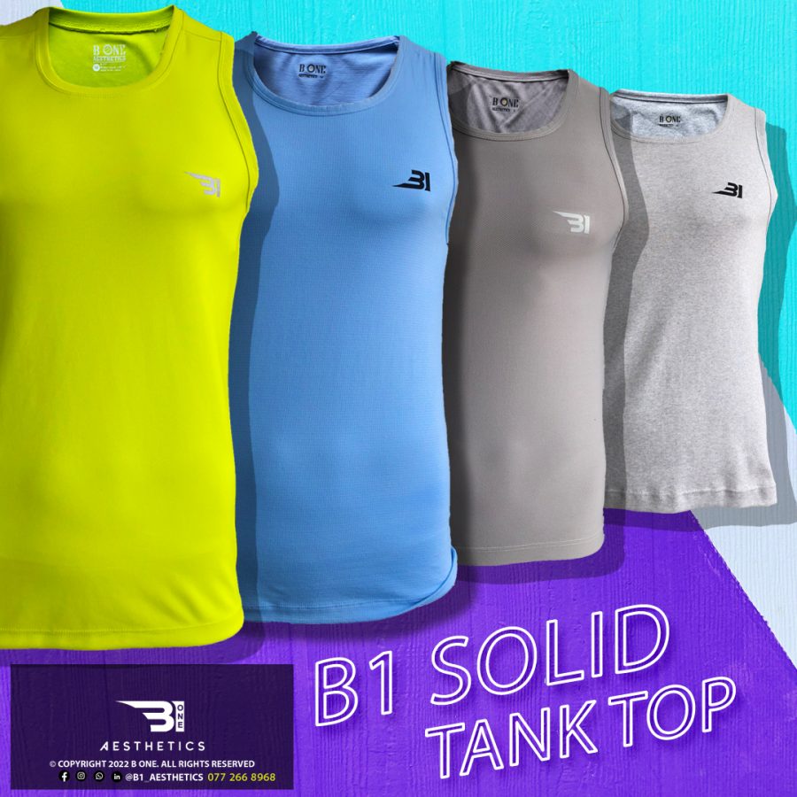 B1 solid Tank Top - Image 2