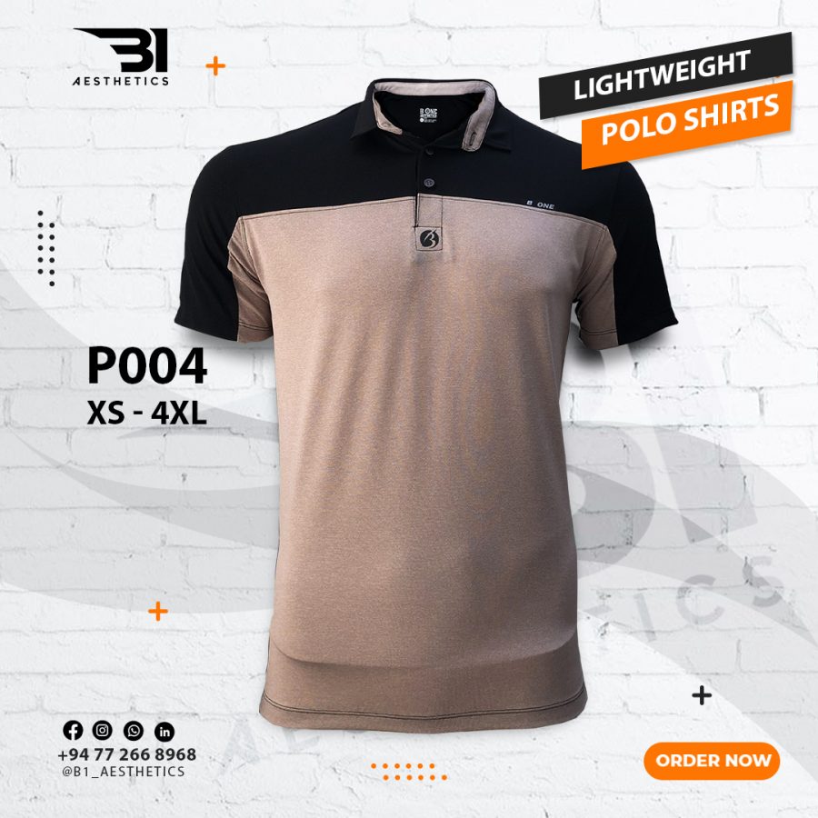 P004 NEW SOLID POLO T-SHIRT
