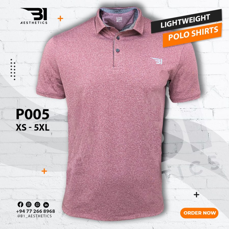P005 NEW SOLID POLO T-SHIRT