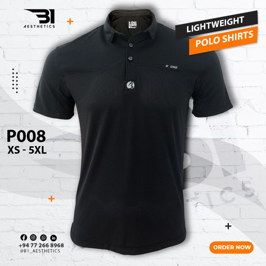 P008 NEW SOLID POLO T-SHIRT