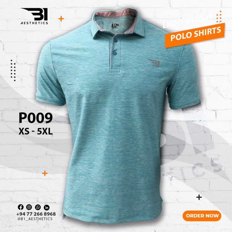 P009 NEW SOLID POLO T-SHIRT