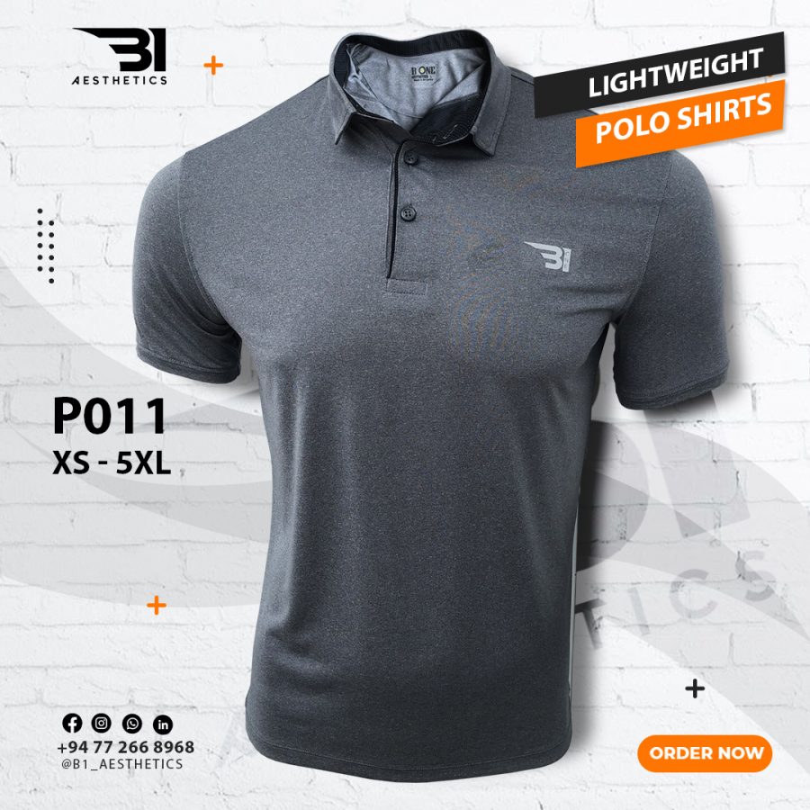 P011 NEW SOLID POLO T-SHIRT