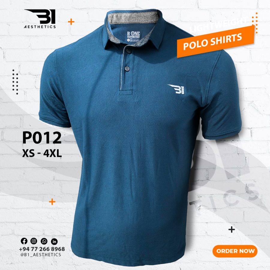 P012 NEW SOLID POLO T-SHIRT