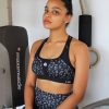 Cheetah Black Ladies Gym Kit
