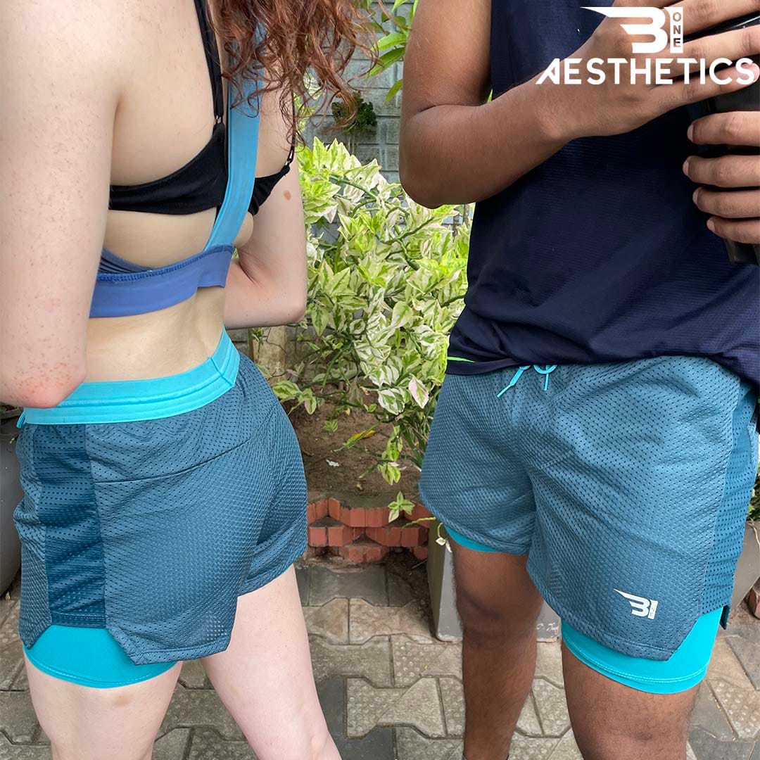 Sky Blue Tech-fit Sports Top - Image 3