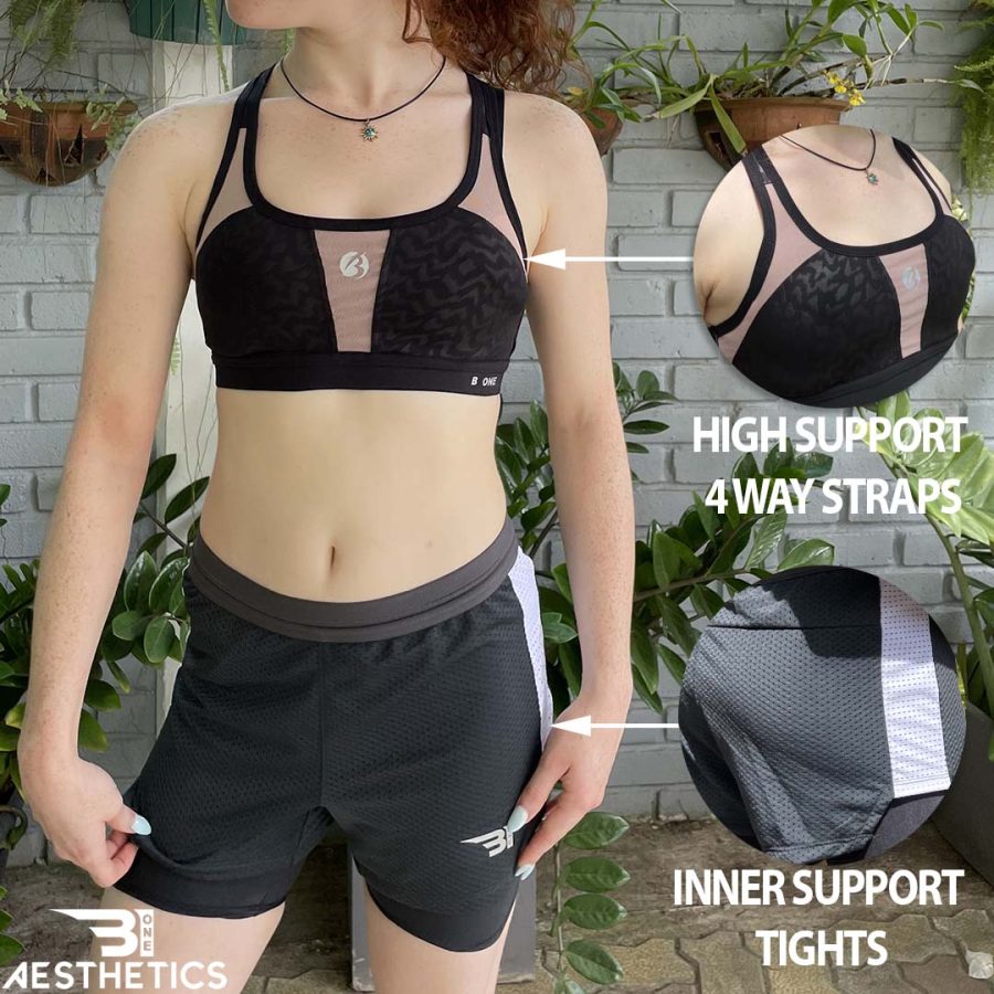 Anchor Grey Running Short With Inner Tight - Image 3