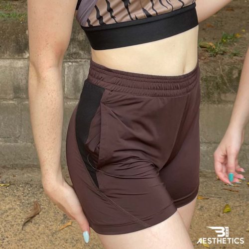 Pine Brown Hot Short