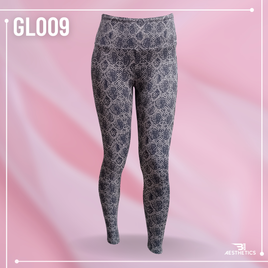 B1 LADIES' LEGGINGS COLLECTION SNAKE SKIN PRINT