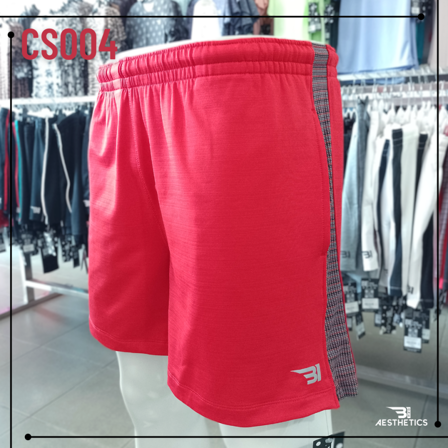 B1 MEN'S LOOSE-FIT CHECKERED SHORTS