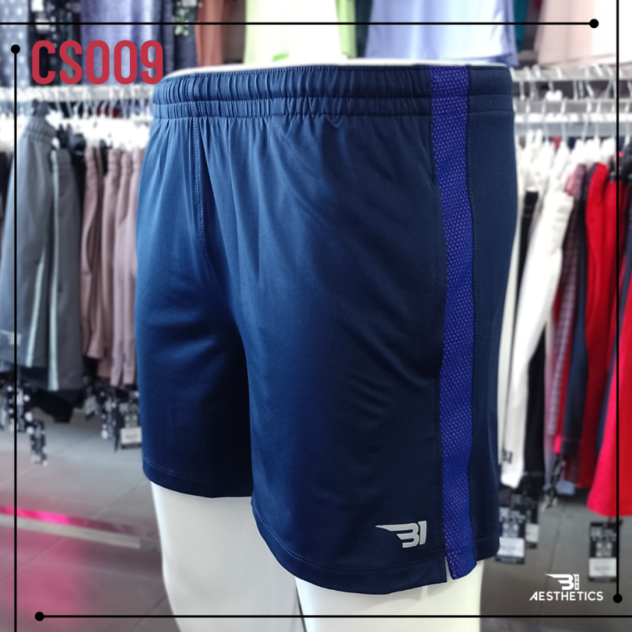 B1 MEN'S LOOSE-FIT CHECKERED SHORTS