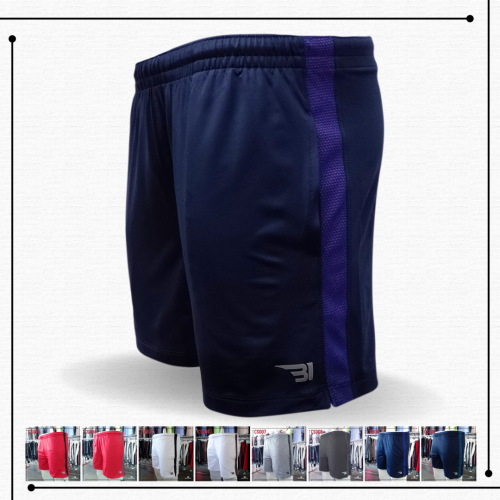 B1 MEN'S LOOSE-FIT CHECKERED SHORTS