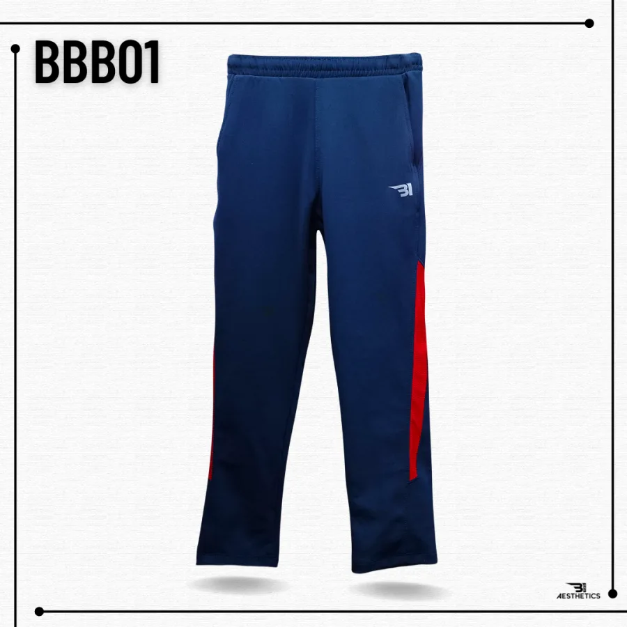 B1 blue Boys Track Bottoms joggers