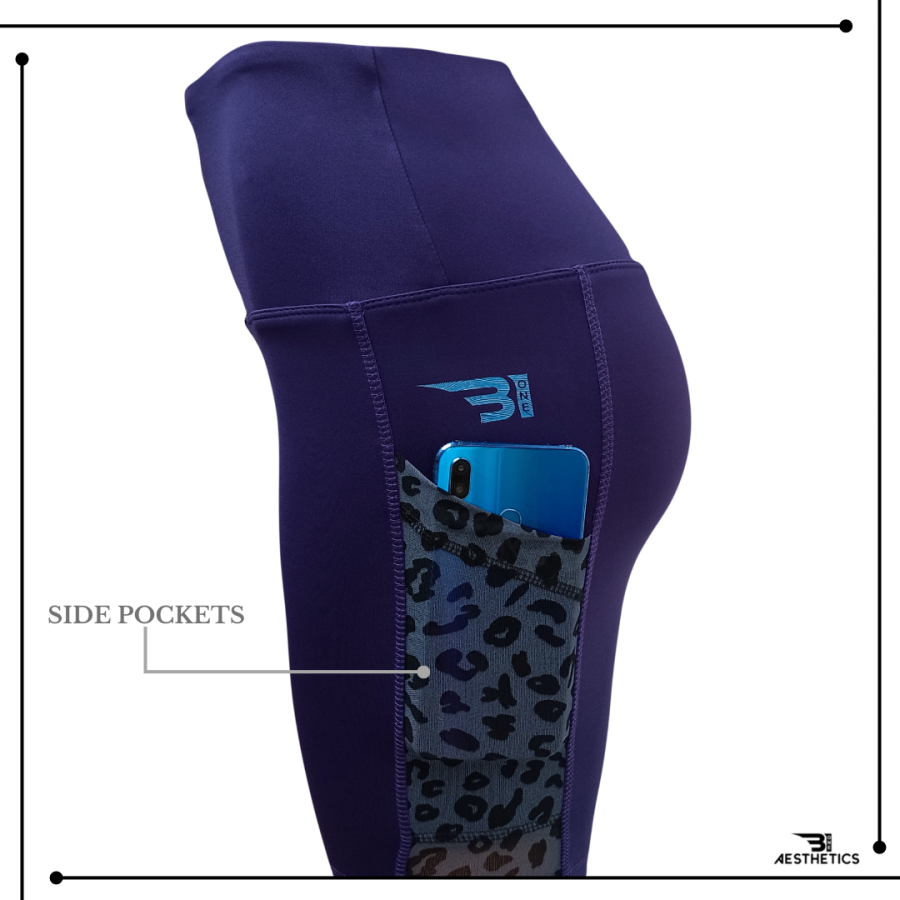sport tights side pockets