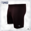 brown men's tight shorts