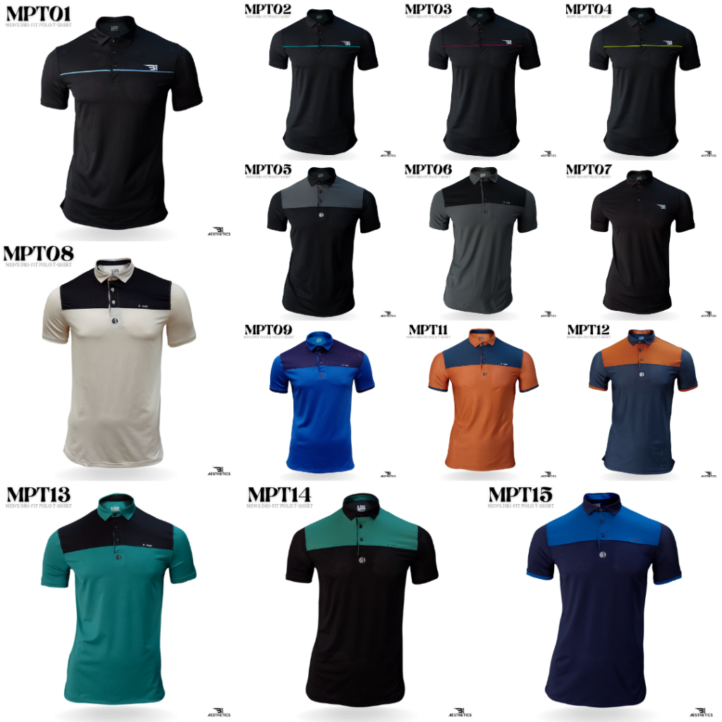 dri-fit polo t-shirt colors
