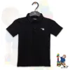Kids Black Polo T-Shirt
