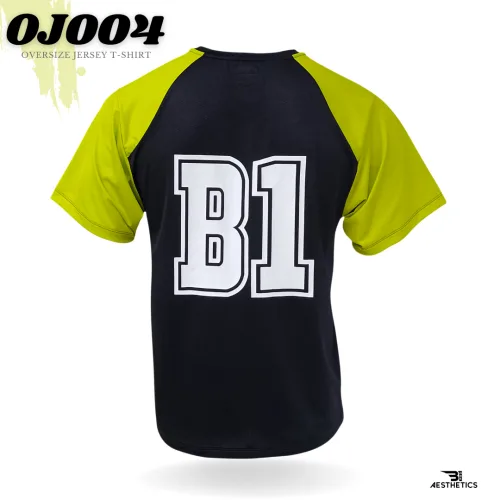 oversize jersey t-shirt back