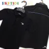 black and blue - kids polo t-shirt