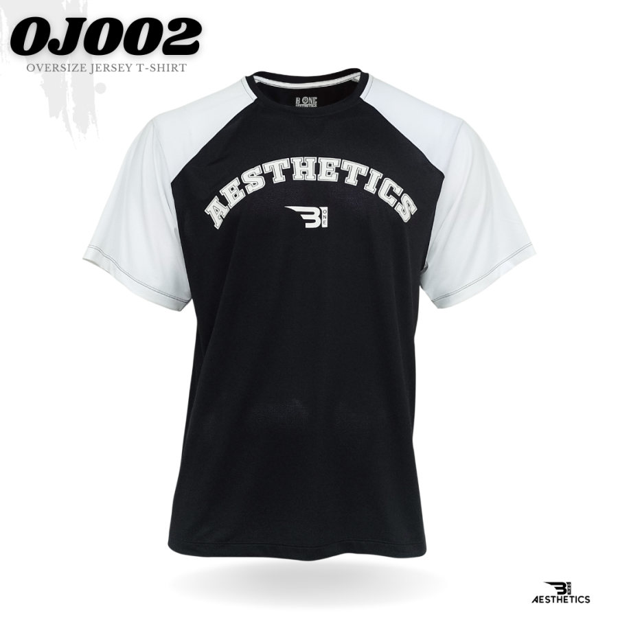 White oversize jersey t-shirt