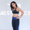 women's timeless black workout leggings