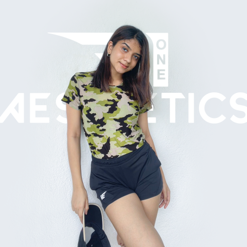 women's midnight fern camo t-shirt