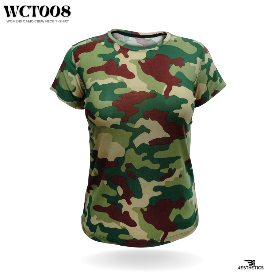 women's jungle camo t-shirt