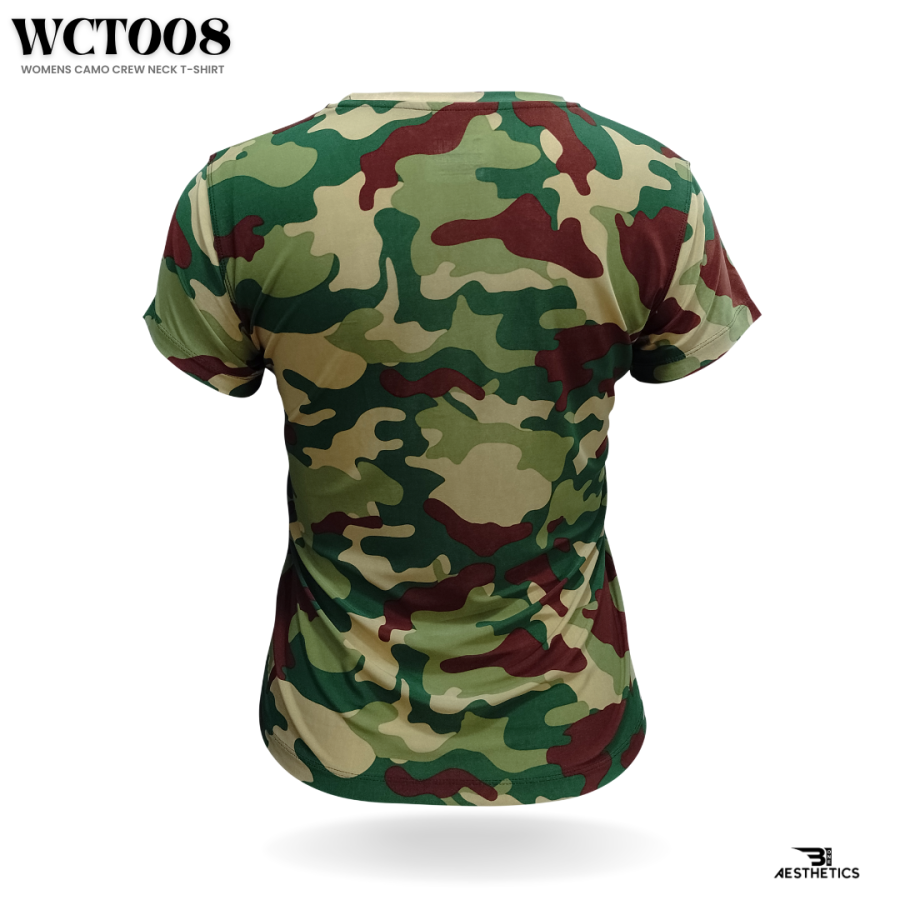 women's jungle camo t-shirt