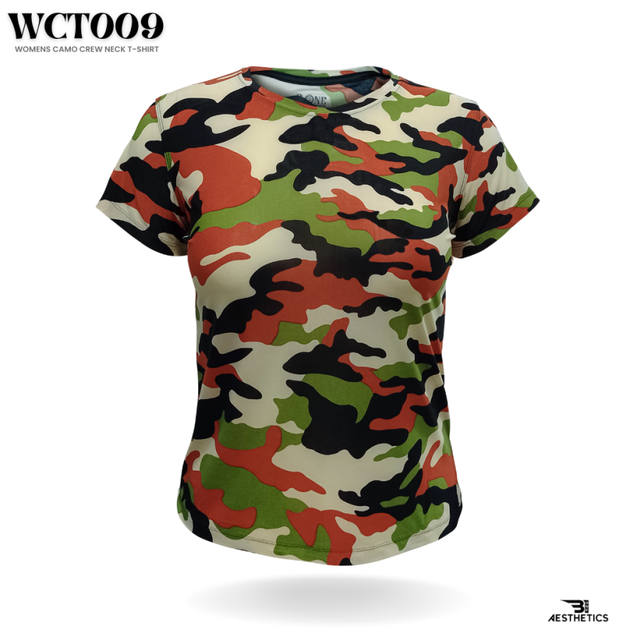 women's sunrise blaze camo t-shirt