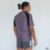 raglan sleeve purple t-shirt