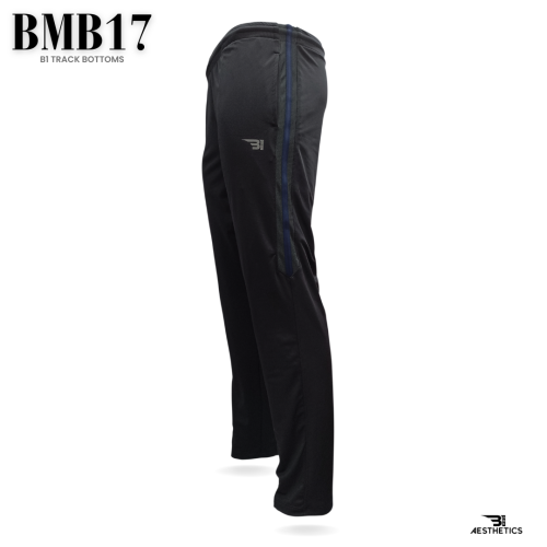 blue side stripe track bottom