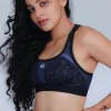 gray camo sports bra