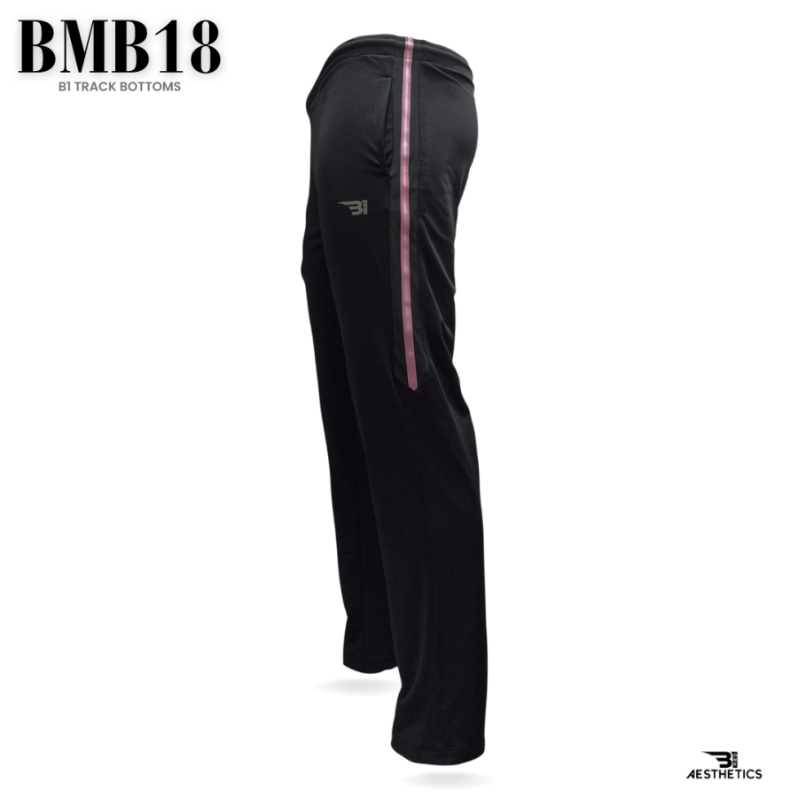 pink side stripe track bottom