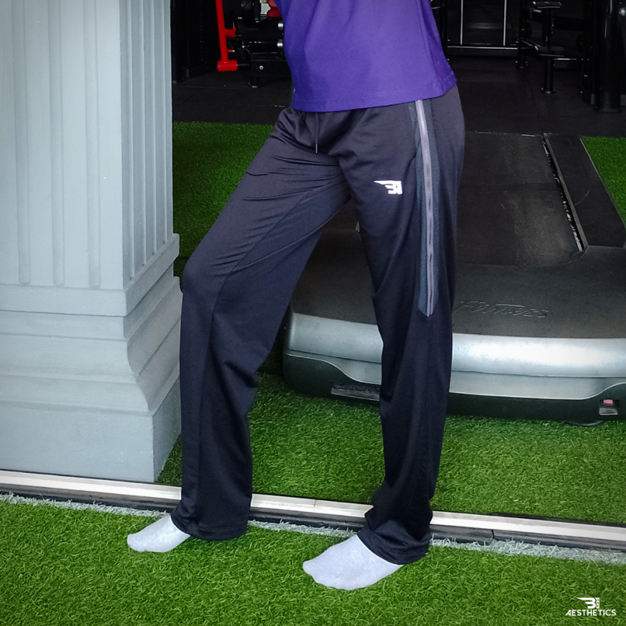 purple side stripe track bottom