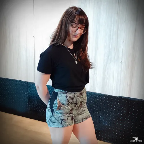 floral pattern hot shorts