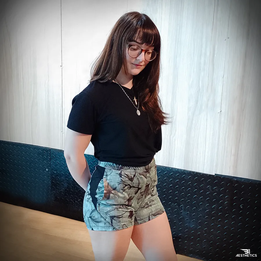 floral pattern hot shorts