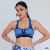 light blue sports bra