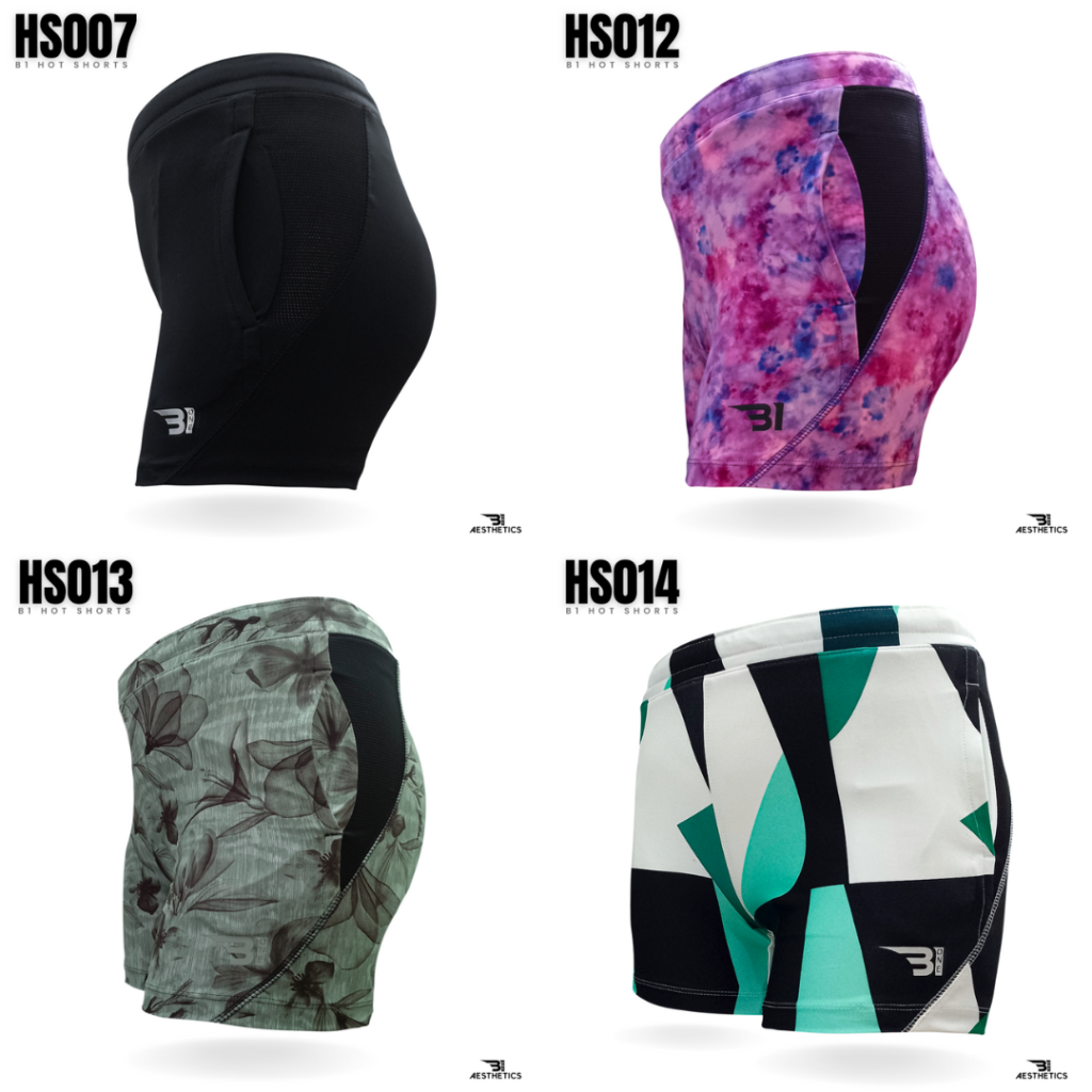 tie dye pattern hot shorts other colors