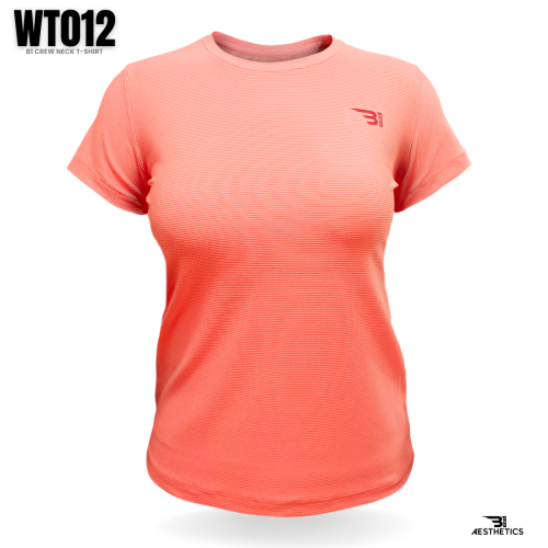 women's orange classics crew-neck t-shirt