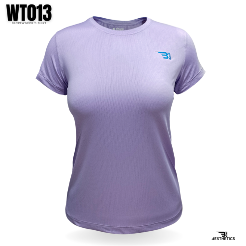 women's classics purple crew-neck t-shirt