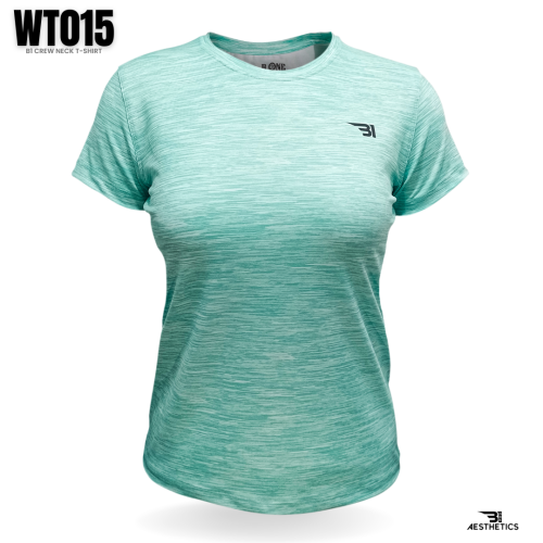 women's green ITY crew-neck t-shirt