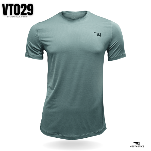 classic green crew-neck t-shirt