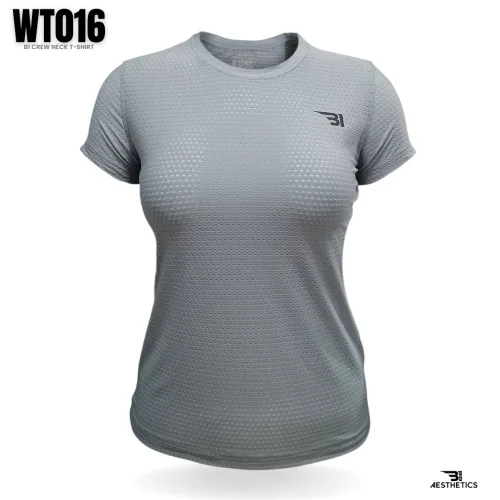 women's classics gray crew-neck t-shirt