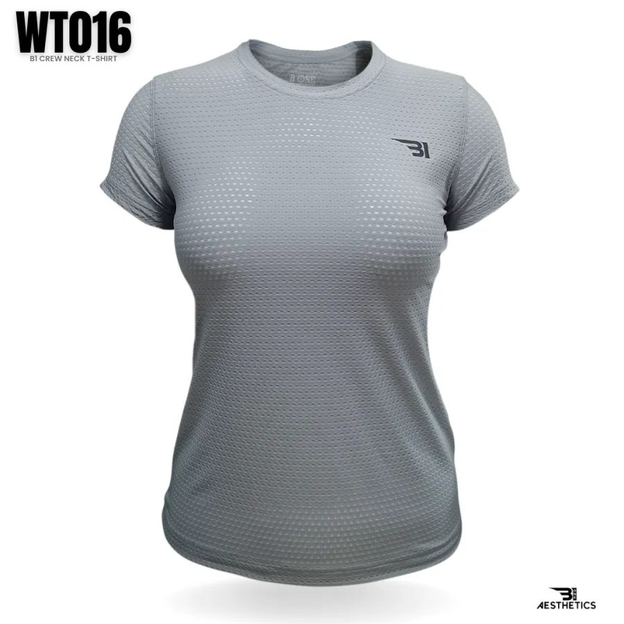 women's classics gray crew-neck t-shirt