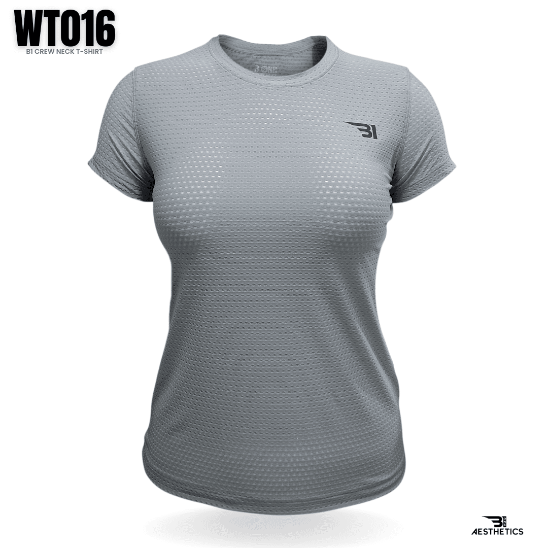 women's classics gray crew-neck t-shirt