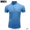 essential blue polo collar t-shirt