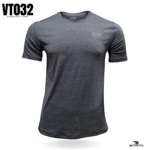 classic ITY gray crew-neck t-shirt