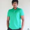 green classic cotton polo t-shirt