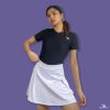 B1 white tennis skirt