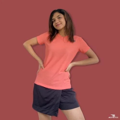 B1 black active wrap skort