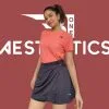 B1 black active wrap skort